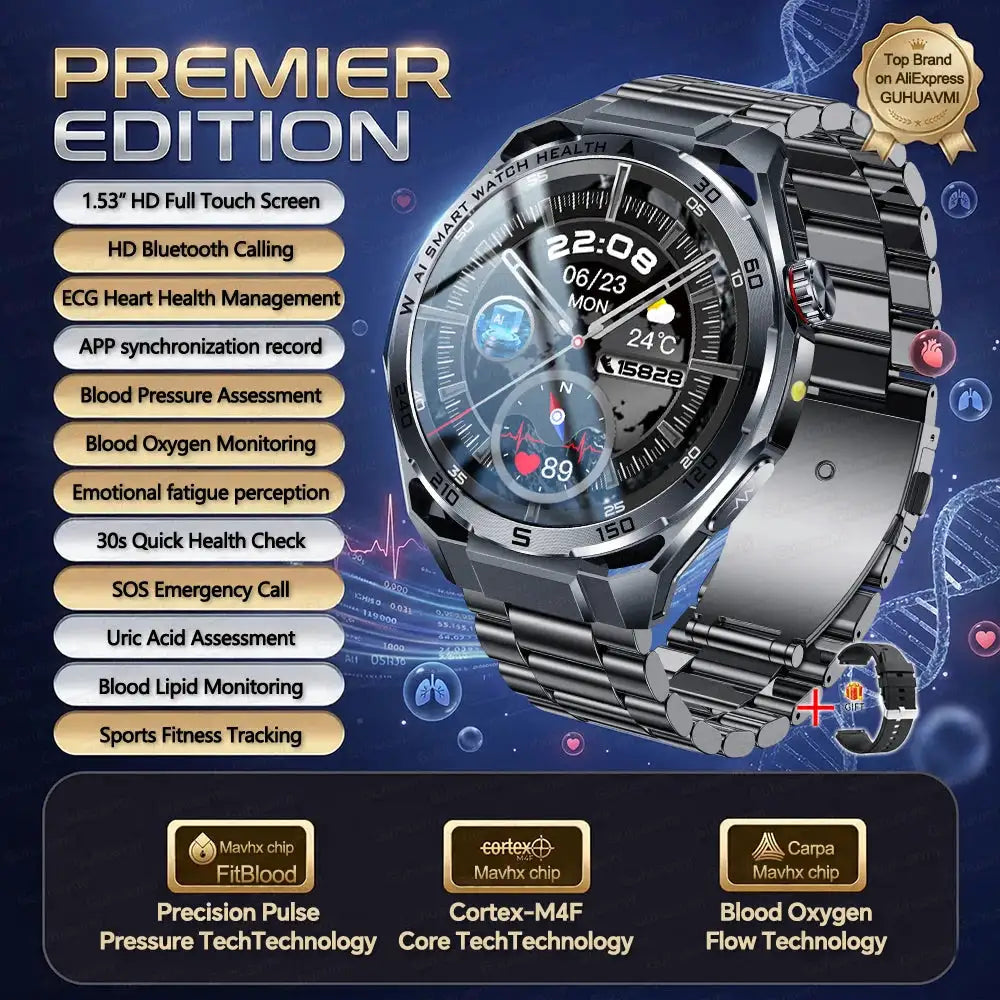 Ai Health Smartwatch With Ecg Tracker — product view 15