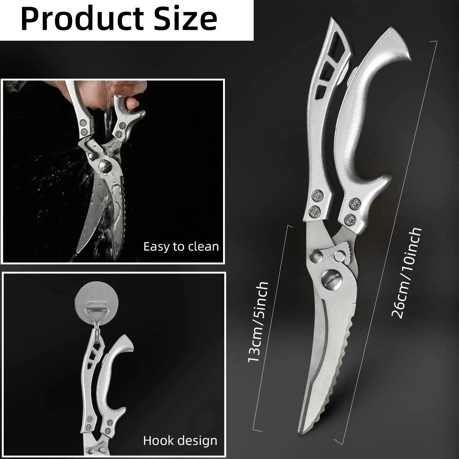 Ultimate Kitchen Shears Multi Use Cooking Tool Performance