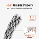 Premium Steel Cable Kit For Railing