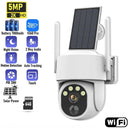 Solar-Powered Outdoor Security Camera Advanced Surveillance Tech