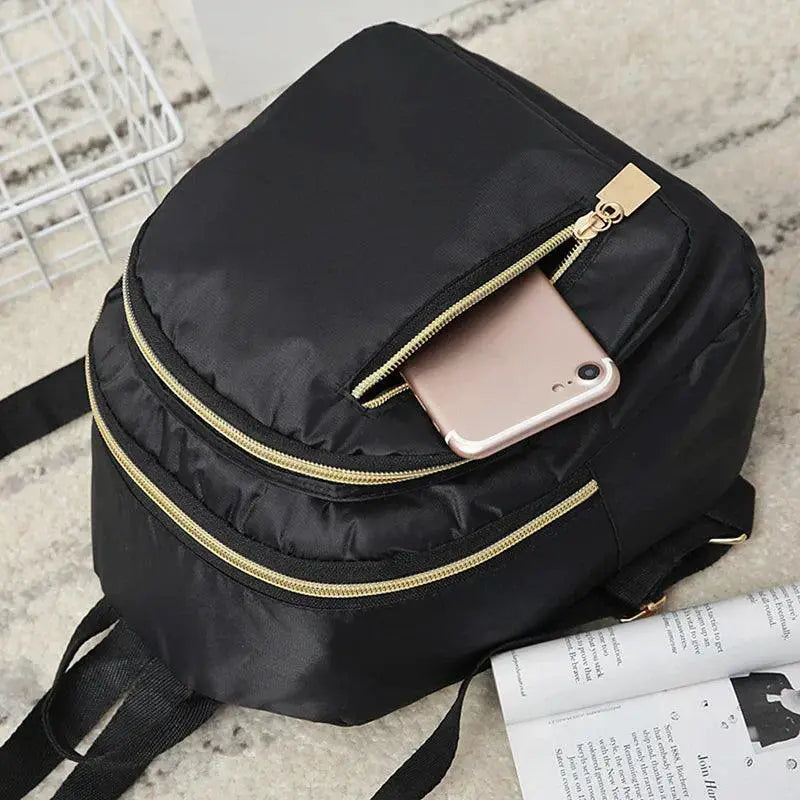 Korean Style Women Leisure Backpack For School And Travel