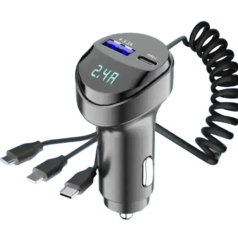 Fast Charging Car Charger for Travelers — product view 1