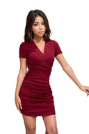 Flattering V-Neck Dress for Women, Summer