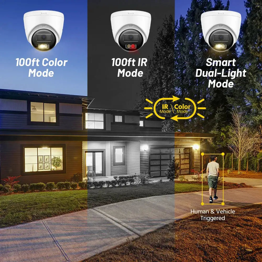 ANNKE 4K IP Camera POE Outdoor Waterproof H.265 Security Surveillance CCTV Camera Motion Detection 8MP Camera Two Way Audio