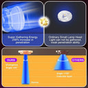 Tanning Lamp Blue Light Black Light Home Sunbathing with Foldable