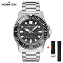Men Luxury Solar Powered Dive Watch