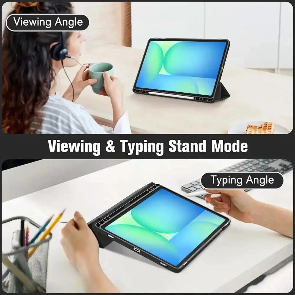 Tablet Case for Samsung Galaxy Tab A9+/A11+ Case A11/A9 8.7in S9FE S10FE S8/S7 11in S7+/S8+/S9+/S10+ 12.4in S6 Lite 10.4in Cover
