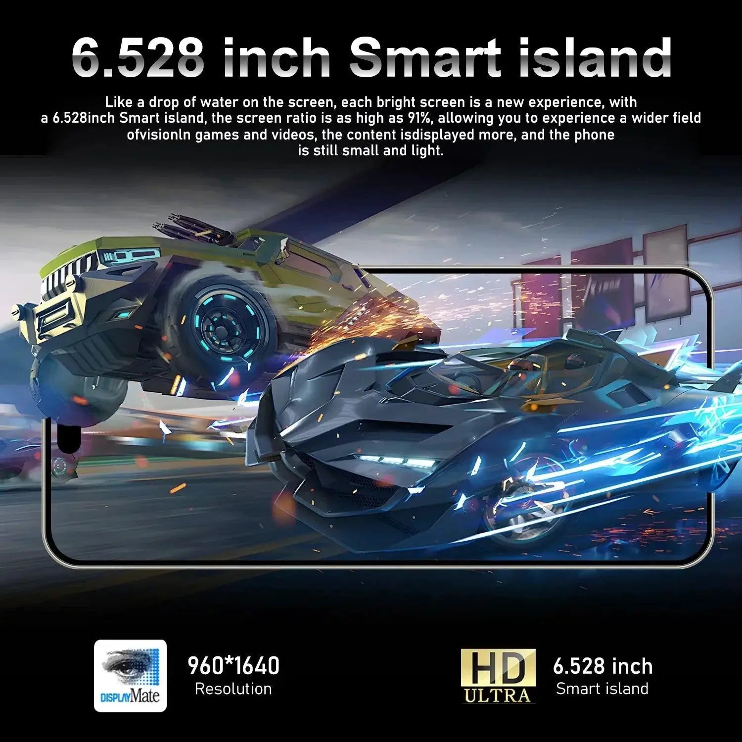 FUFFI-Note 13 Pro Smartphone 6.528 Inch Display 32GB Storage