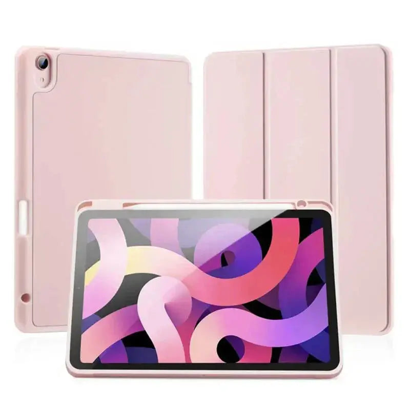 Durable iPad Air 5 Case With Pencil Holder Cover