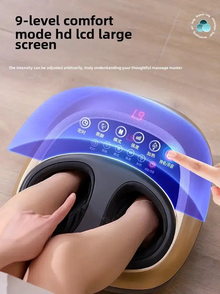 Automatic Kneading Foot and Calf Massager, Meridian Dredging Massage Device
