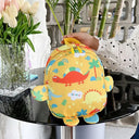 1Pcs Cute Cartoon Dinosaur Baby Backpacks Adjustable School Bag