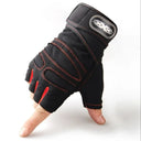 Fitness Half Finger Gloves Men And Women Wrist Guard Set