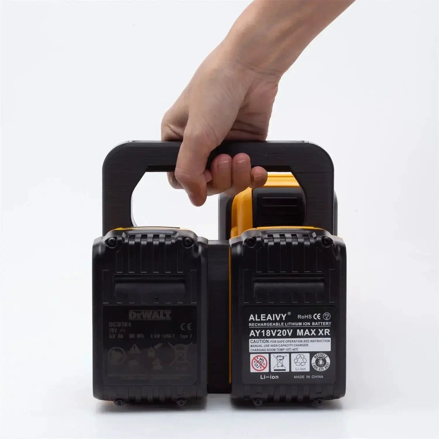 18V Battery Holder Rack Portable Durable Storage Solution