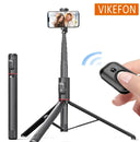 Selfie Stick 1.83m Aluminum Alloy Tripod with Bluetooth Remote