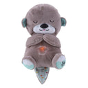 Baby Breathing Bear Soothing Music Plush Doll Toy for Sleep