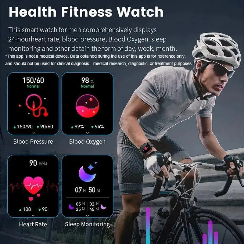 LIGE Fitness Smartwatch Health And Activity Partner