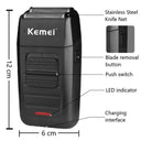 Kemei Electric Shaver - Twin Blade Quick Trim