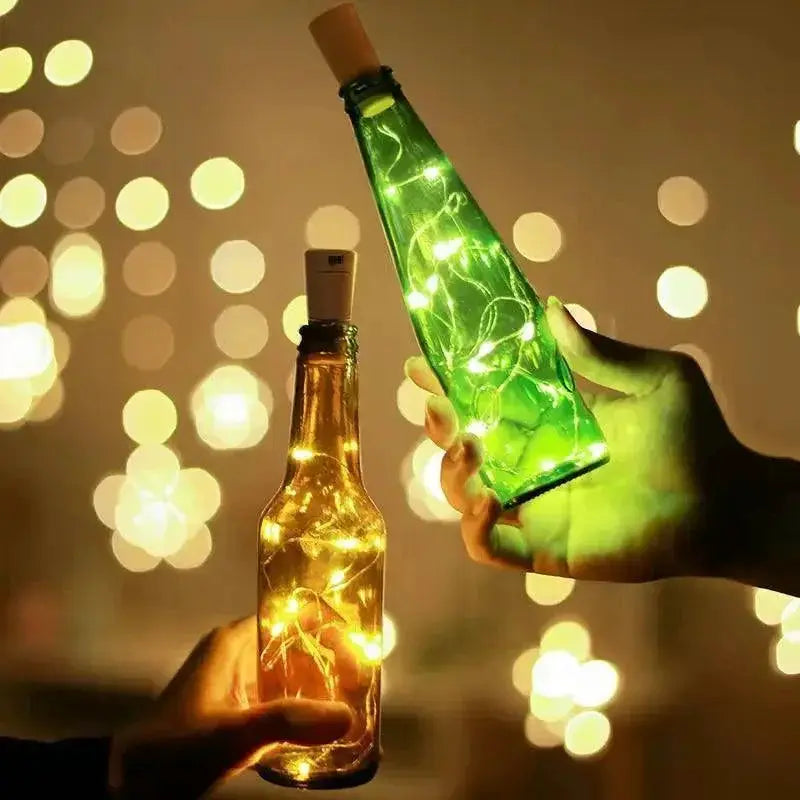 Led Bottle Lights Illuminate Wine Bottles And Events