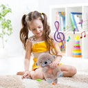 Baby Breathing Bear Soothing Music Plush Doll Toy For Sleep
