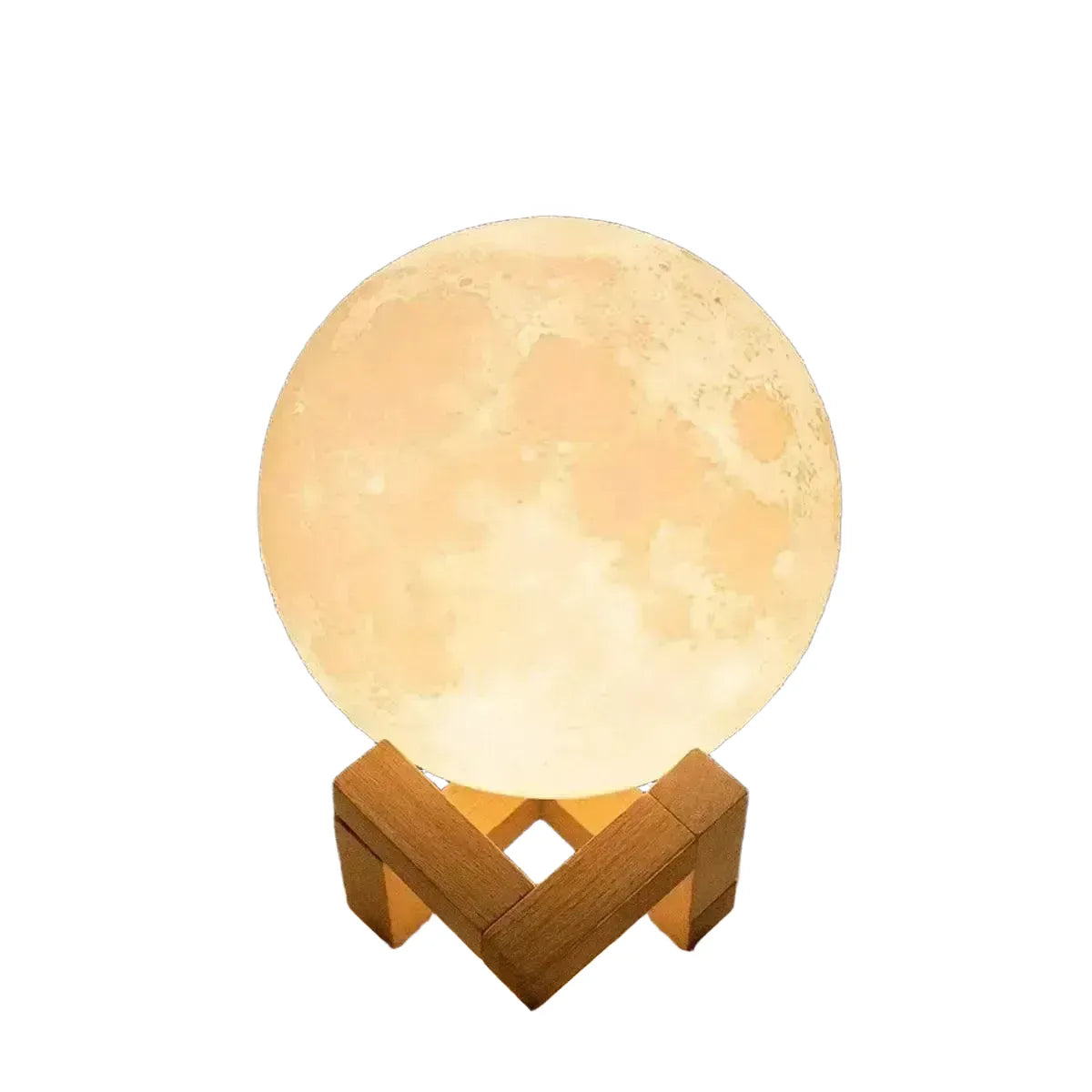 Calming Moon Lamp for Bedroom Ambience — White