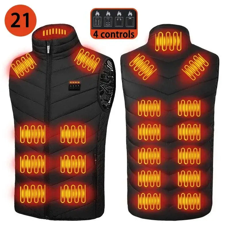Water-Resistant Heated Vest for Warmth — product view 8