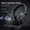 ANC Over Ear Headphones With 50H Playtime