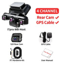 Smart Dash Cam for Drivers with GPS and WiFi 4K HD