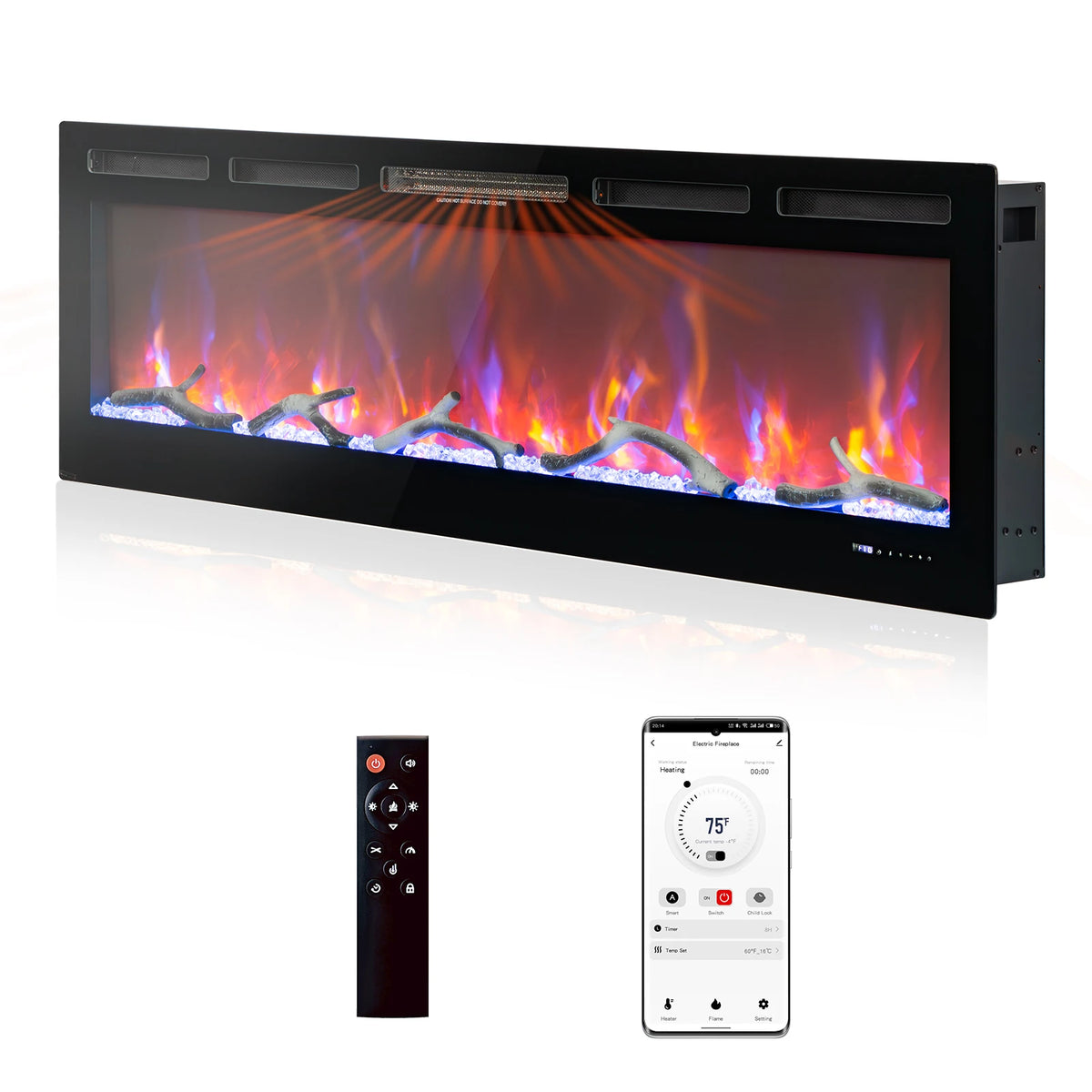 Electric Slim Space Heater