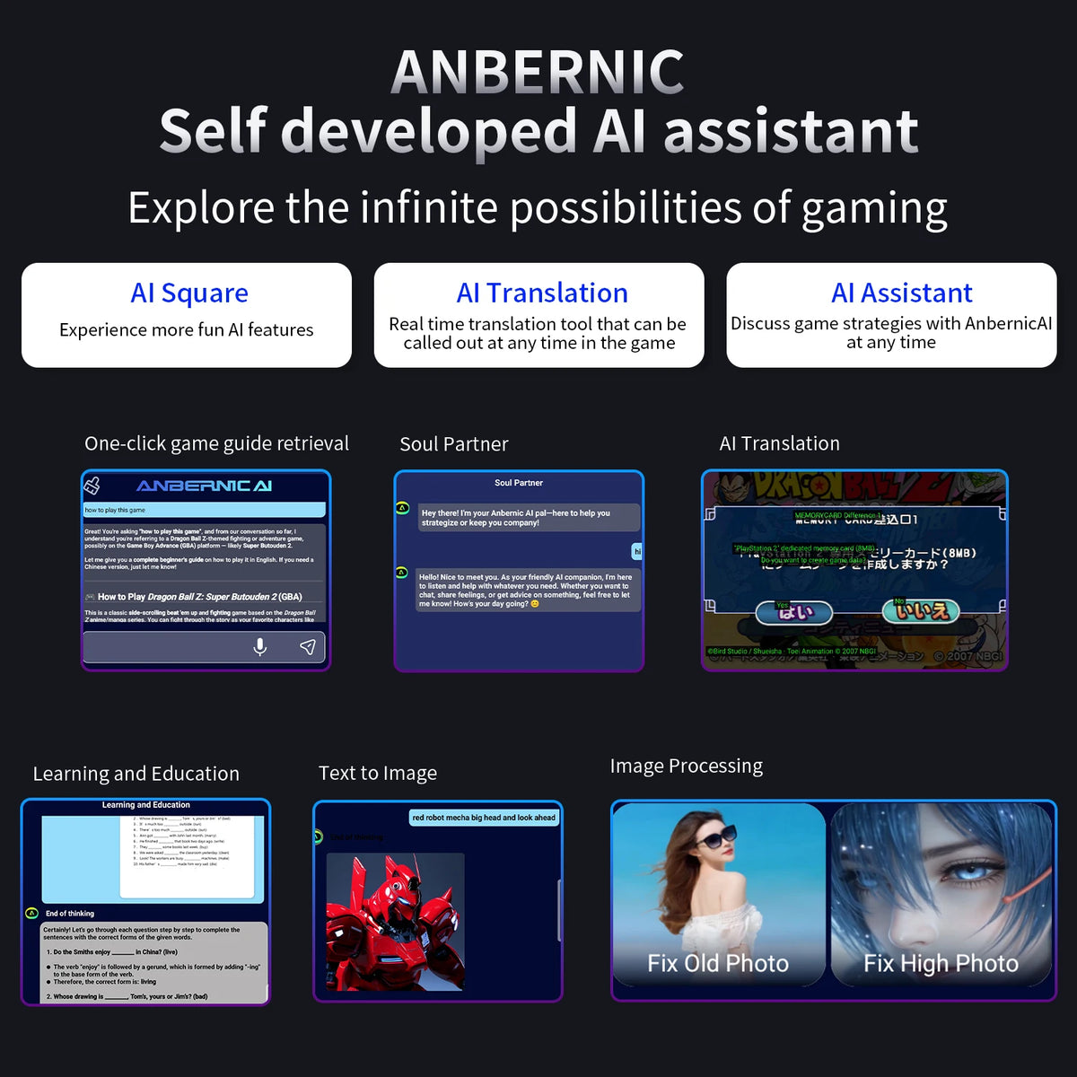 Anbernic Rgm Retro Handheld Game