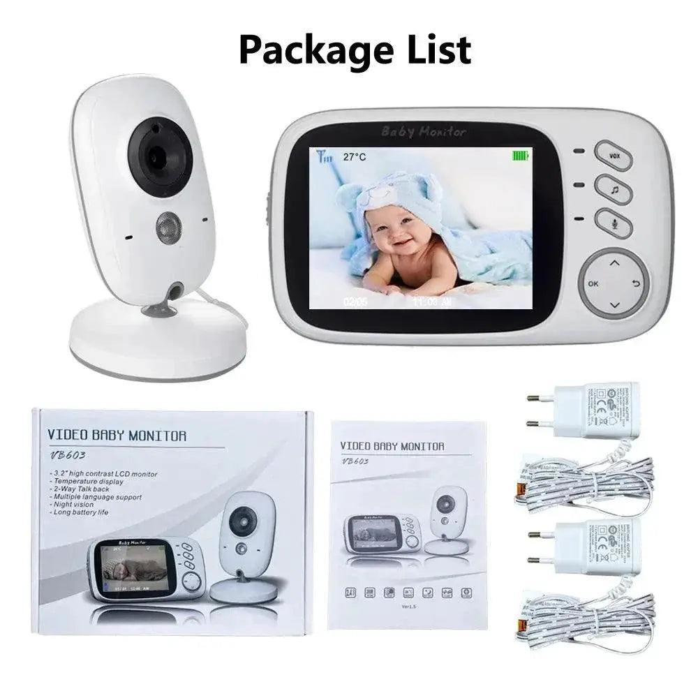 Wireless Baby Monitor With Night Vision And Lullabies