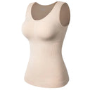 Plus Size Tummy Control Shapewear with Built-in Bra