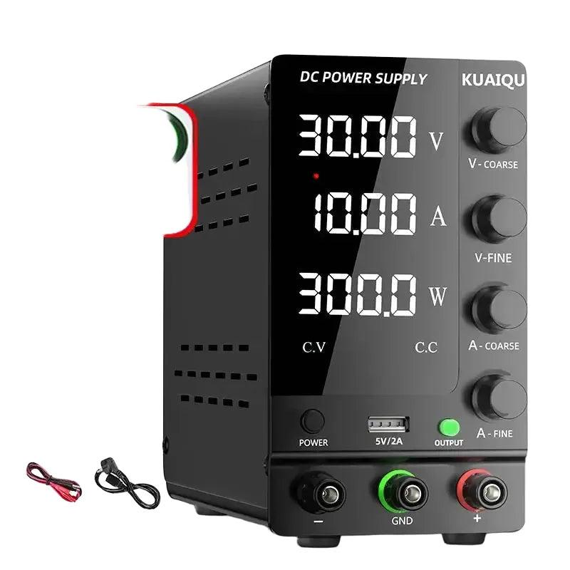 Adjustable DC Power Supply - Precise Regulation — product view 1