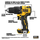 Ryobi DCD709 20V Brushless Compact Hammer Drill Professional