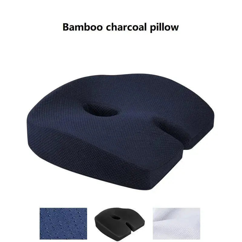 Ergonomic Memory Foam Seat Cushion Tailbone Pain Relief