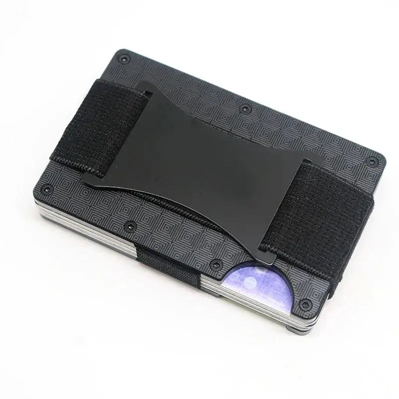 RFID Card Holder With Money Clip Wallet For Men Luxury