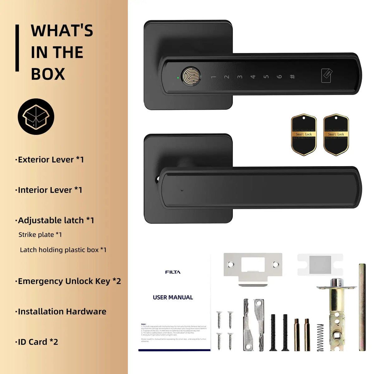 Viladepot Smart Fingerprint Easy Entry — product view 4