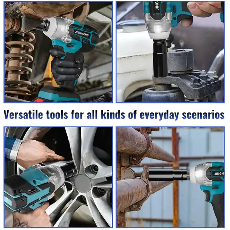 Cordless Brushless Impact Wrench For Makita 21V Battery - OurLum.com