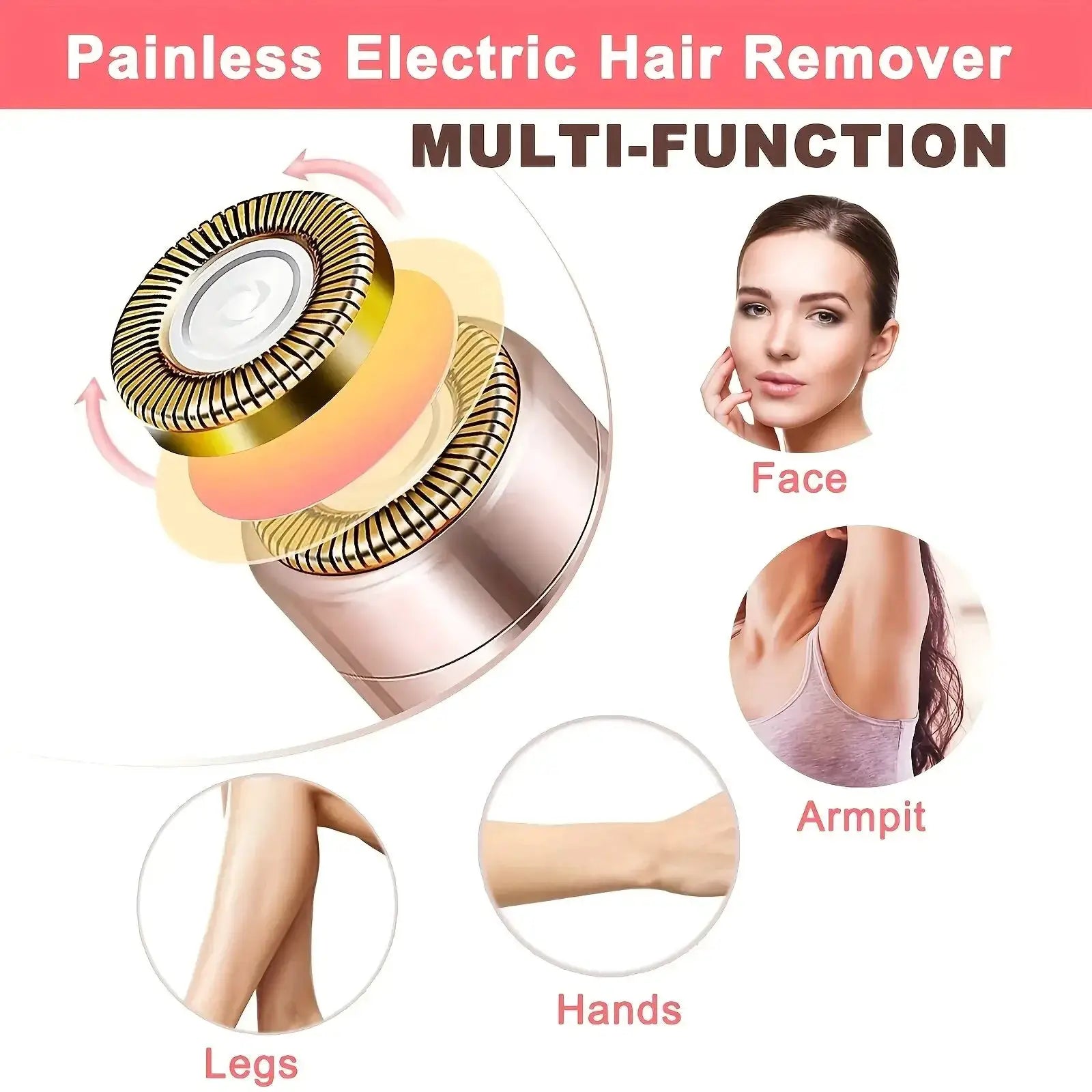 Women's Electric Hair Remover - Lipstick Design - OurLum.com