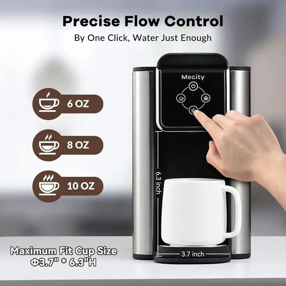 Coffee Maker Three In One Single Serve Instant Brewer 120V