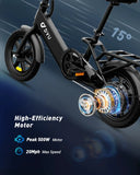 Dyu C3 Folding Electric Bike 14 Inch