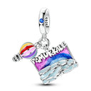Sterling Silver Charm Bead Eiffel