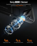 Sharp Dual Dash Cam for Driver Safety