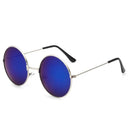 Unisex Gradient Mirror Pilot Sunglasses with UV400 Protection