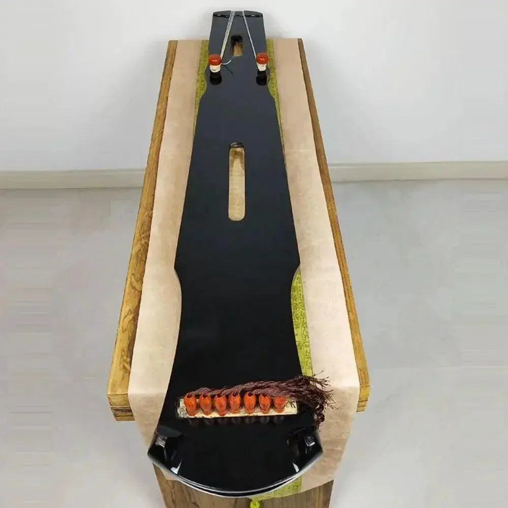 Wood 7 Strings Portable Guzheng For Beginners And Pros