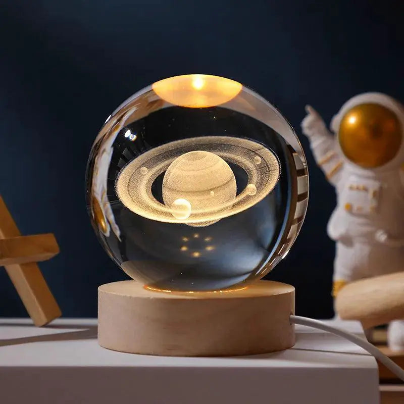 Galactic Solar System 3D LED Night Light USB Lamp For Kids