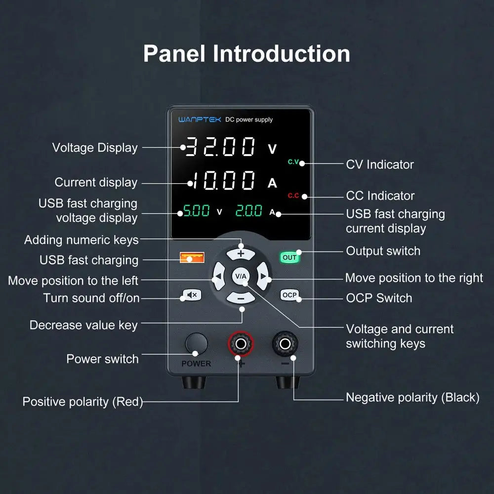 Wanptek Digital Power Supply — product view 5
