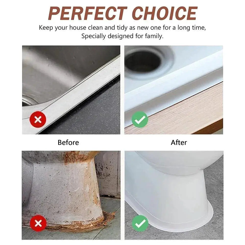 PVC Caulking Tape Waterproof Sealant for Corners 3.2m