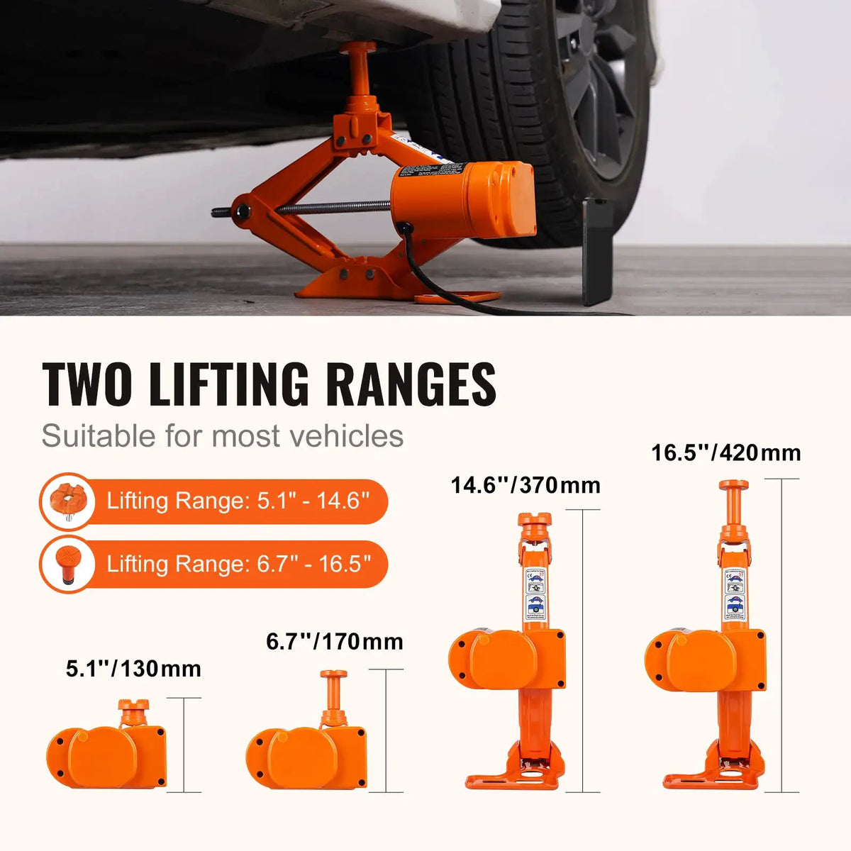 Ton Electric Scissor Car Jack — product image 3
