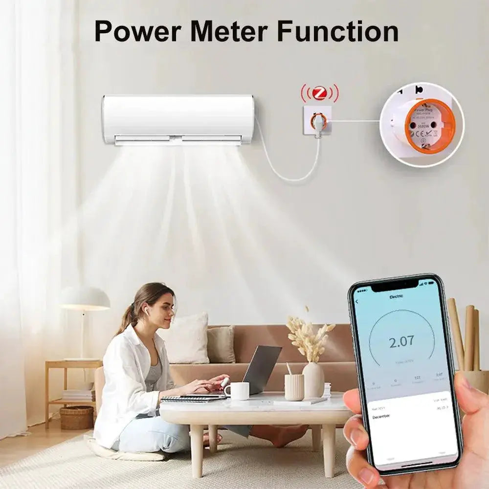 Smart Energy Monitor And Control Outlet For Home Automation