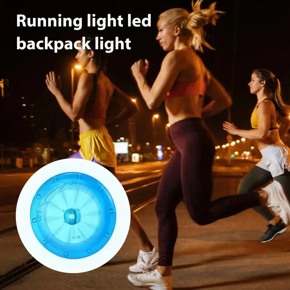 LED Safety Clip Light for Night Running and Cycling